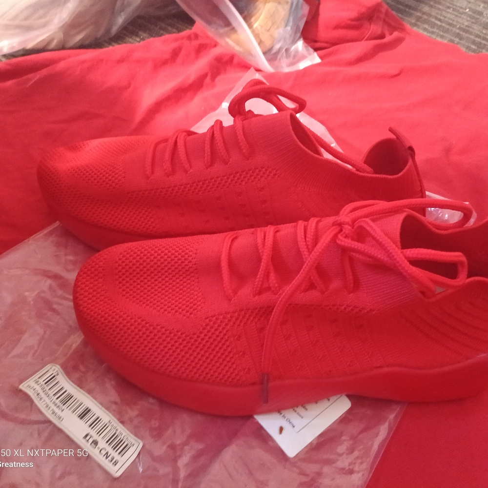 Kids Red Sneakers